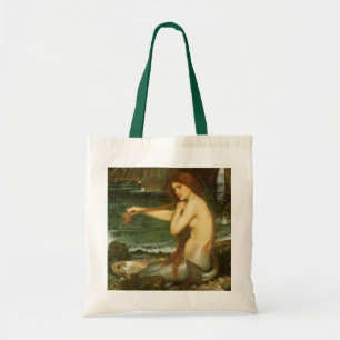 Mermaid von John William Waterhouse Tragetasche