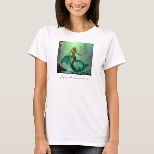'Mermaid' von Juan Cabana 2024 NEW T-Shirt (Vorderseite)