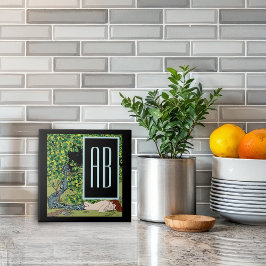 Mermaid von Koloman Moser Fliese