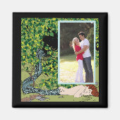 Mermaid von Koloman Moser mit Foto Magnet (Vorne)