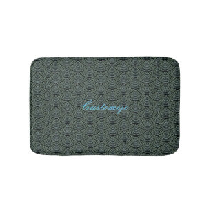 Mermaid-Waagen Thunder_Cove schwarz/grau Badematte