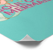 Mermaid Wall Art Poster (Ecke)