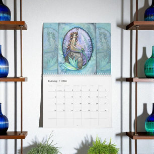 Mermaid Wall Calendar von Molly Harrison Kalender
