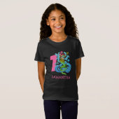 Mermaid Warrior 1. Geburtstag T-Shirt (Vorne ganz)
