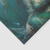 Mermaid Watching Seidenpapier (Ausschnitt)