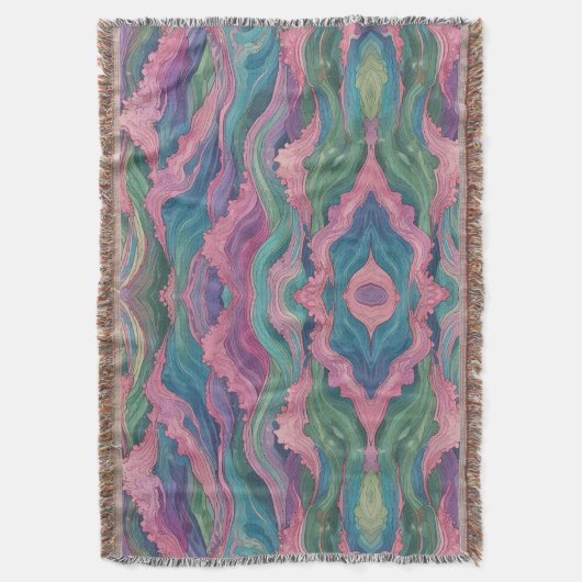 Mermaid Waves Decke (Vorderseite Vertikal)