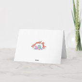 Mermaid Wedding wirst du meine Blume Girl Card sei Karte (Rückseite)