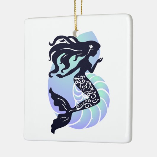 Mermaid Weihnachtsschmuck (Links)