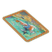 MERMAID WITCH, HALLOWEEN MERHORSE FANTASY MAGNET (Rechte Seite)
