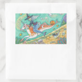 MERMAID WITCH, HALLOWEEN MERHORSE FANTASY STICKERS (Tasche)