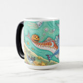 MERMAID WITCH, HALLOWEEN MERHORSE MORPHING TASSE (Vorderseite Links)