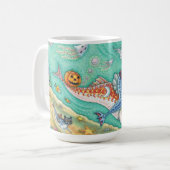 MERMAID WITCH, HALLOWEEN MERHORSE PONY CLASSIC-TAS KAFFEETASSE (Vorderseite Links)