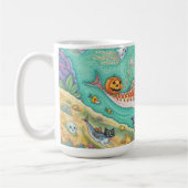 MERMAID WITCH, HALLOWEEN MERHORSE PONY CLASSIC-TAS KAFFEETASSE (Links)