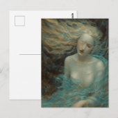 Mermaid Woman Postkarte (Vorne/Hinten)