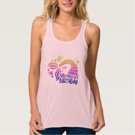 Mermaid Womens Plus Größe Tank Top