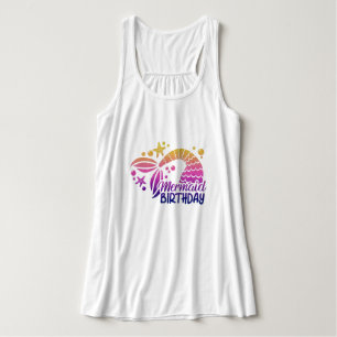 Mermaid Womens Plus Size Tank Top