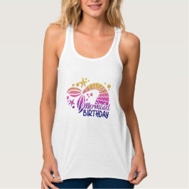 Mermaid Womens Plus Size Tank Top