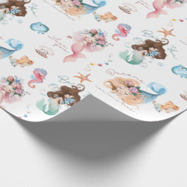 Mermaid Wrapping Paper Geschenkpapier