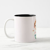 Mermaid wünscht personalisierbare Tasse (Links)