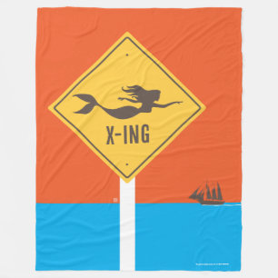 Mermaid X-ing Fleecedecke