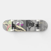 Mermaide Skate Board Skateboard (Horizontal)