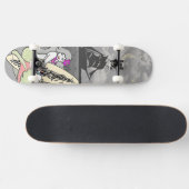 Mermaide Skate Board Skateboard (Horizontal)