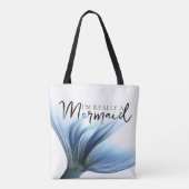 #MermaidLife Im Wirklich eine Meerjungfrau | Blue Tasche (Rückseite)