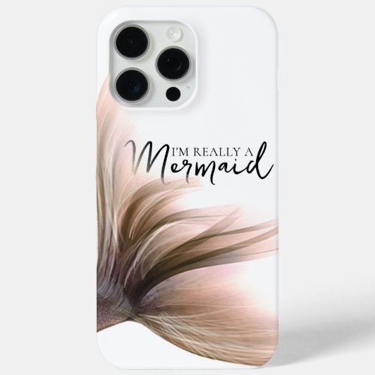 #MermaidLife Im Wirklich eine Meerjungfrau | Rose Case-Mate iPhone Hülle (Rückseite)