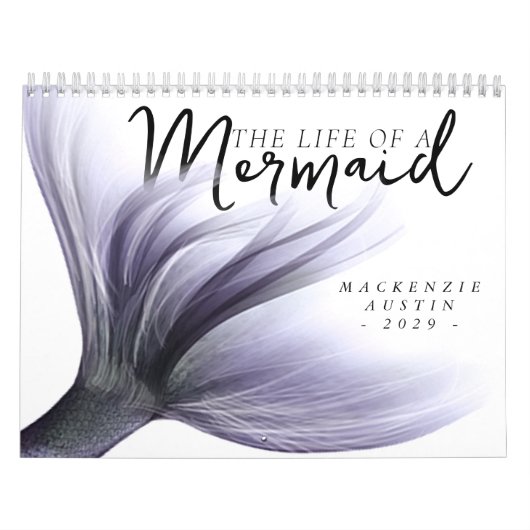 #MermaidLife of a Mermaid | Lila 12 Foto Kalender (Titelbild)
