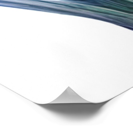 #MermaidLife Sailor Mouth Mermaid Soul | Blauer Sc Poster (Ecke)