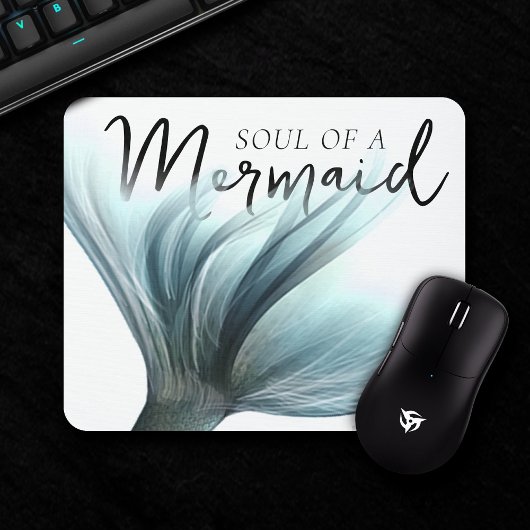 #MermaidLife-Soul einer Meerjungfrau | Aquamarines Mousepad