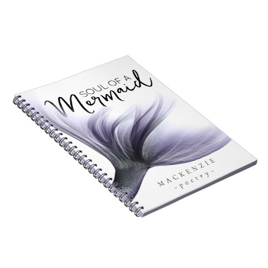 #MermaidLife-Soul einer Meerjungfrau | SCHWANZ Notizblock (Rechte Seite)