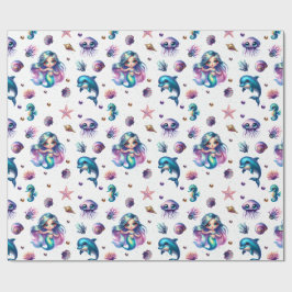 Mermaid's Adventure! Geschenkpapier