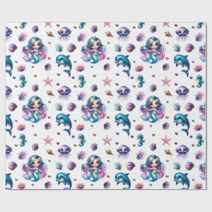 Mermaid's Adventure! Geschenkpapier