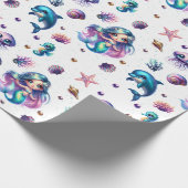 Mermaid's Adventure! Geschenkpapier (Ecke)