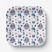 Mermaid's Adventure! Pappteller (Vorderseite)