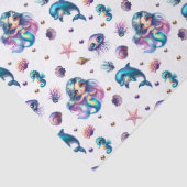 Mermaid's Adventure! Seidenpapier (Detail)