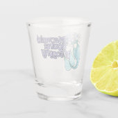 Mermaids Against Misogyny Feminist Mermaid Kunstwe Schnapsglas (Rückseite)