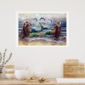 Mermaids and Delphins 2013 Poster (Küche)