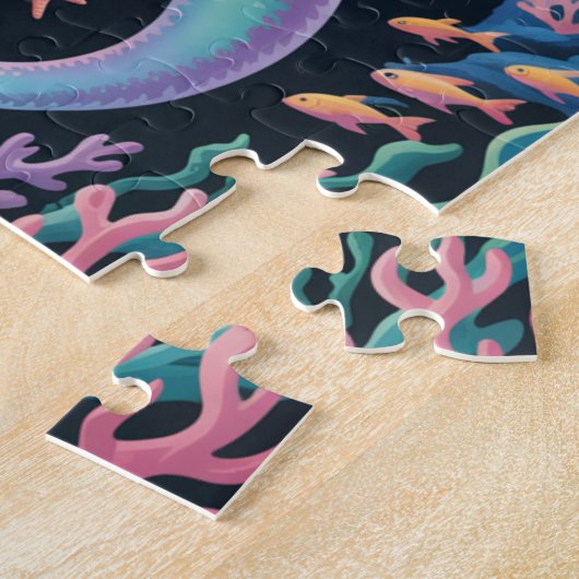 Mermaids and underwater castles puzzle (Seite)