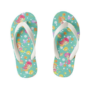 Mermaids Aquamarin Kinderbadesandalen
