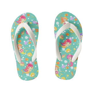 Mermaids Aquamarin Kinderbadesandalen