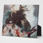 Mermaids at Play, 1886 Fotoplatte (Seite)