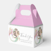 MERMAIDS BABY DUSCHE UNTER DEM MEERESPINK GESCHENKSCHACHTEL (Rückseite)