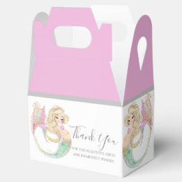 MERMAIDS BABY ZEIGTE, DASS Mutter Geschenkschachtel