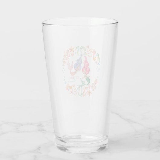 Mermaids Best Friends Forever BESTE FREUNDIN Perso Glas (Rückseite)
