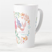 Mermaids Best Friends Forever BESTE FREUNDIN Perso Milchtasse (Rechte Ecke)