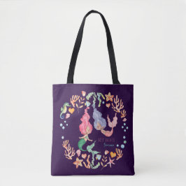 Mermaids Best Friends Forever BESTE FREUNDIN Perso Tasche