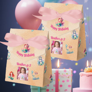 Mermaids Birthday Favor Box für Kinder Party Geschenkschachtel