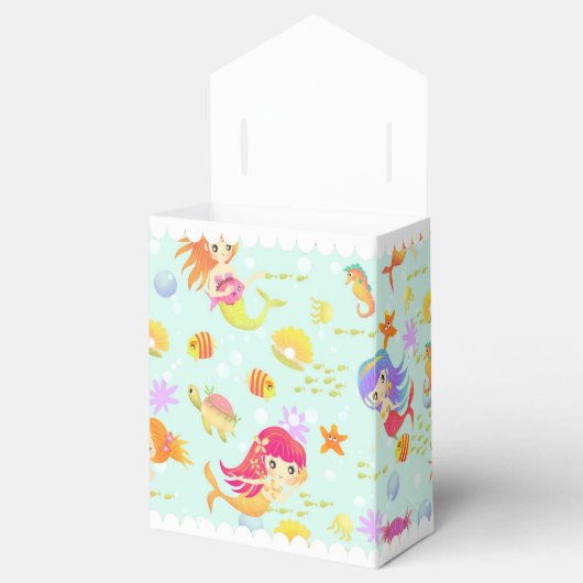 Mermaids Blue Geschenkschachtel (Geöffnet)